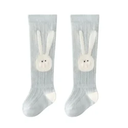 Baby Girls Socks Cute Bunny Elastic Over the Knee Socks Newborn Stockings for Toddler Infant Clothing Accessories - Image 4